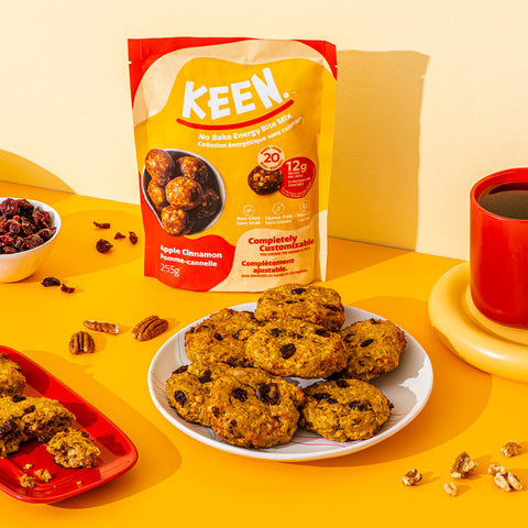 Air Fryer Pumpkin Apple Breakfast Cookies