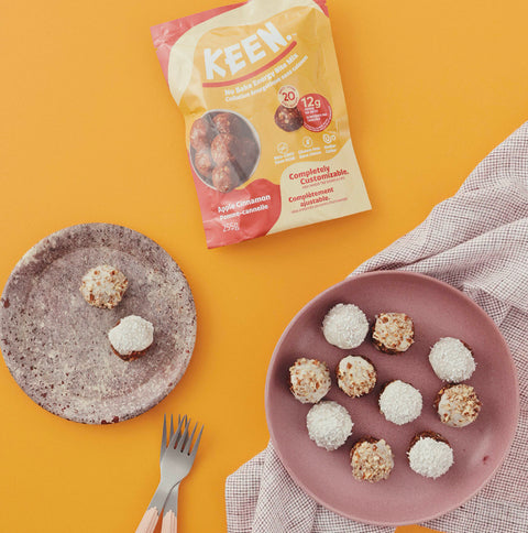 Keen Carrot Cake Energy Bites