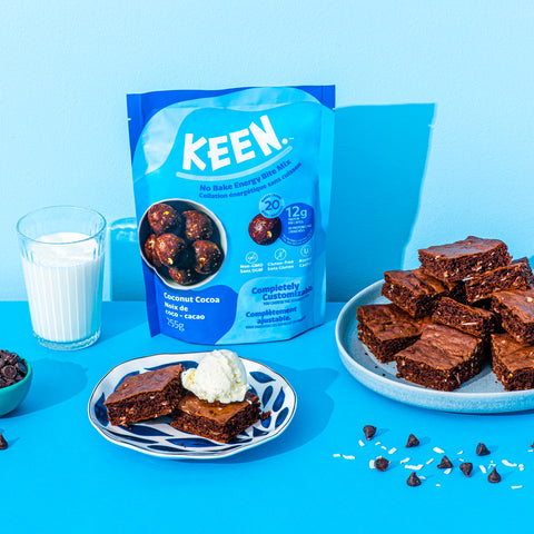 Fudgy Coconut Cocoa Brownies