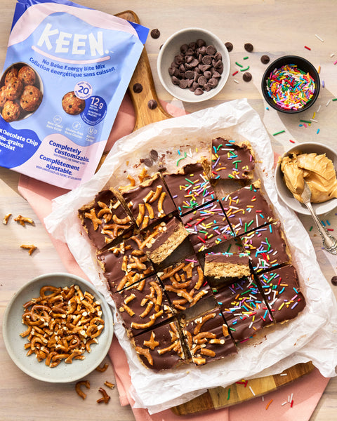 KEEN Chocolate Peanut Butter Oat Bars