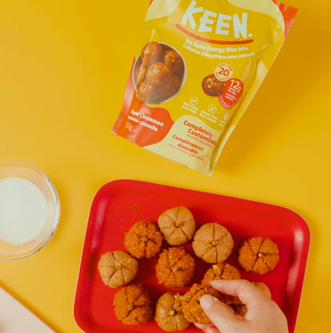 KEEN Pumpkin Cheesecake Bites