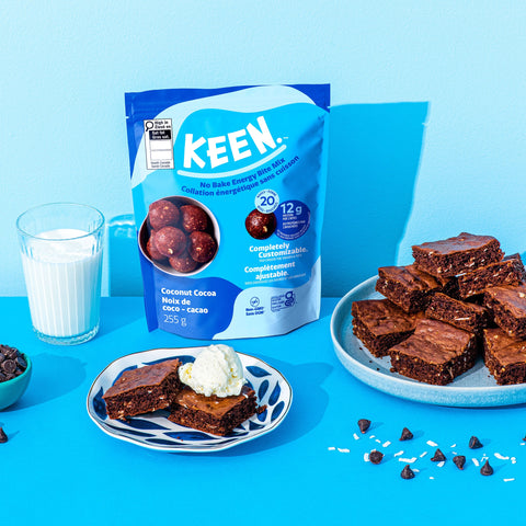 Fudgy Coconut Cocoa Brownies