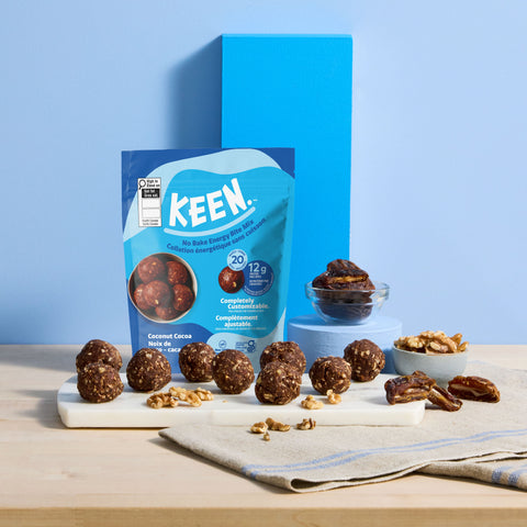 KEEN Coconut Cocoa Bites With Date & Pecan