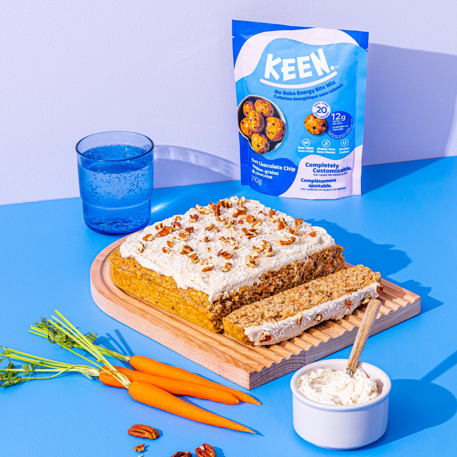 Oat Chocolate Carrot Cake Keen Energy